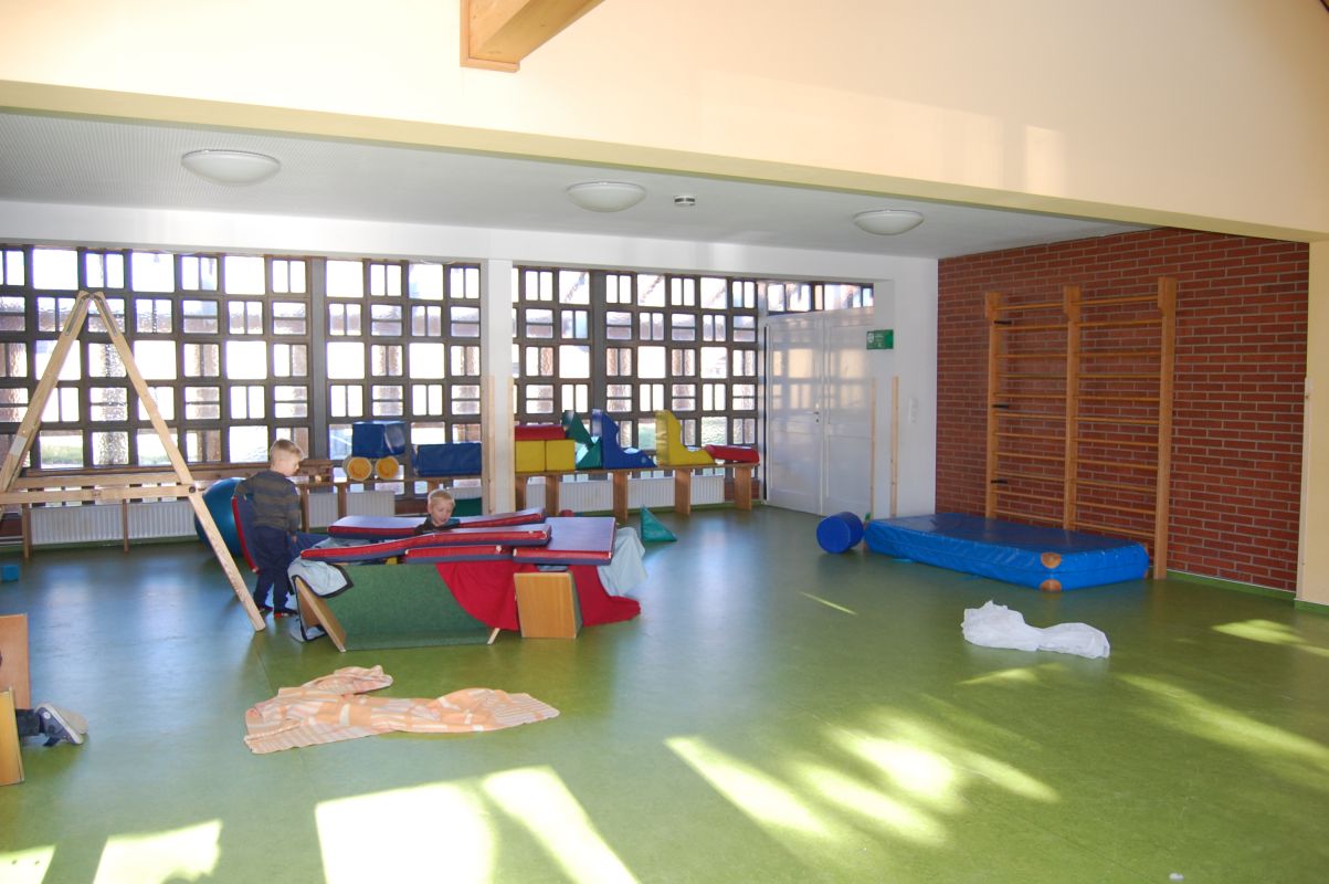 Bewegungsraum / Bewegungsbaustelle – ev.-luth. Kindertagesstätte Habakuk